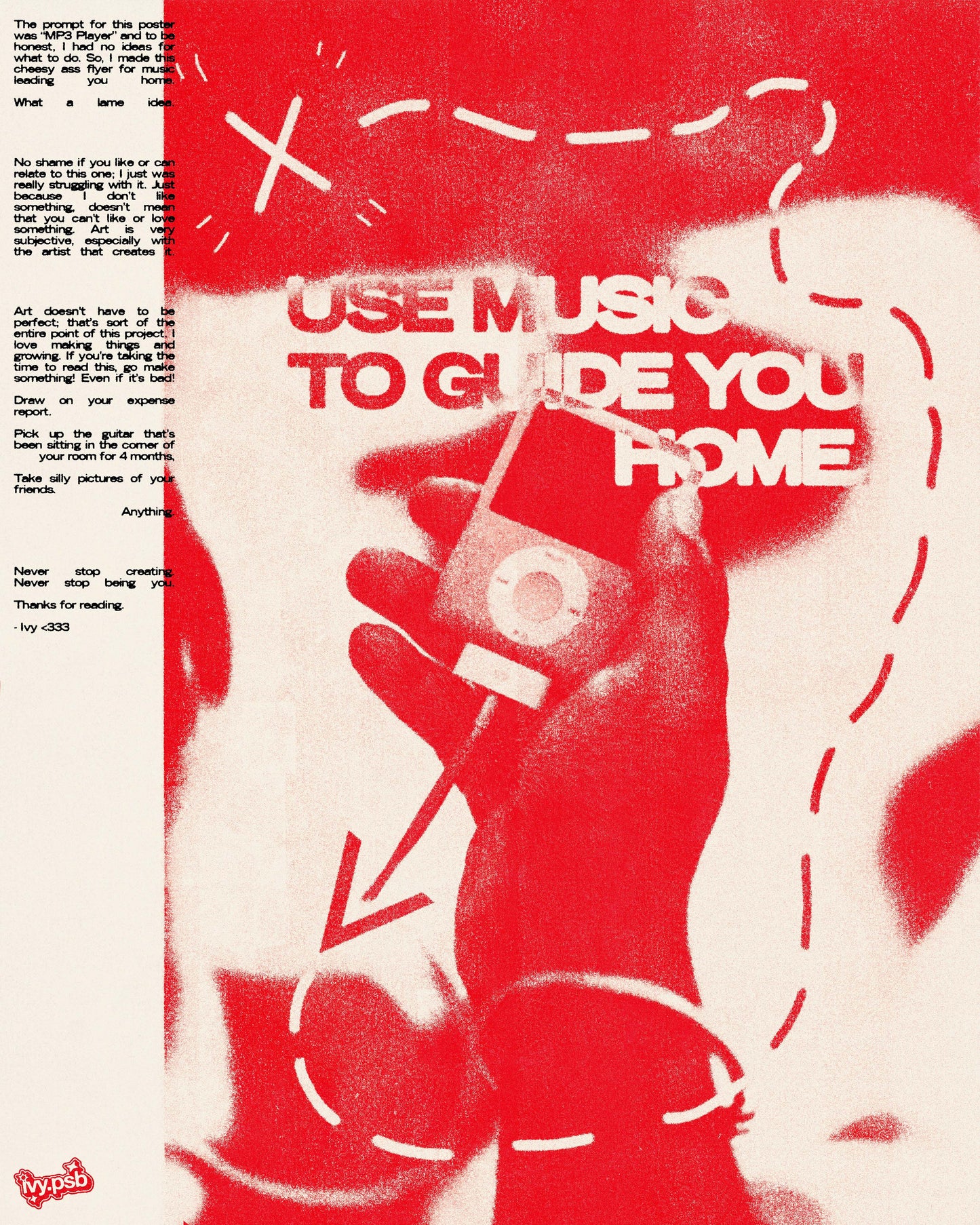 "BR007 - MP3 PLAYER" - Print